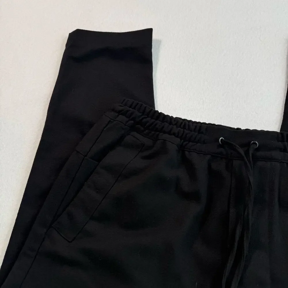 Chapter Ch. Mens Black Technical Knit Drawstring Pants Pants Size 31Straight Leg
